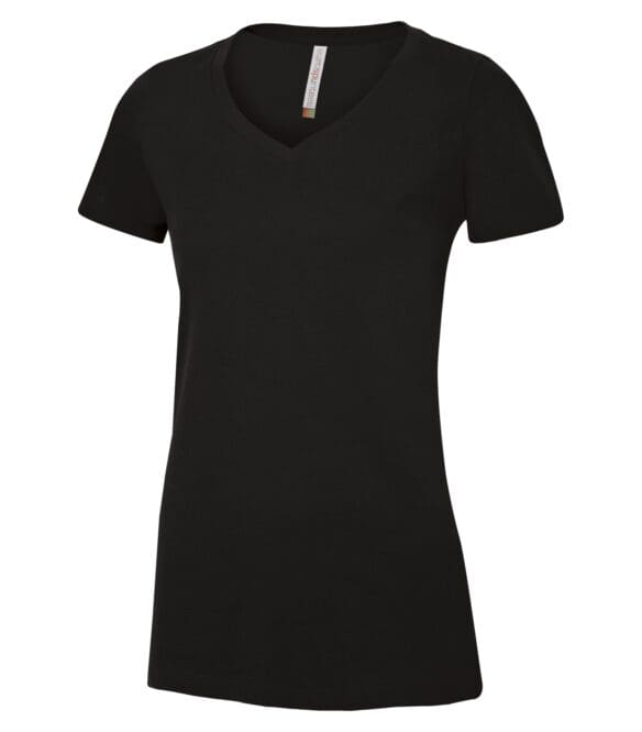 Custom Printed EUROSPUN RING SPUN V-NECK TEE ATC8001L