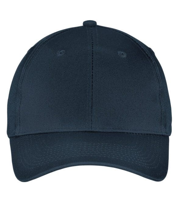 custom printed navy baseball hat C130 - MID PROFILE TWILL CAP