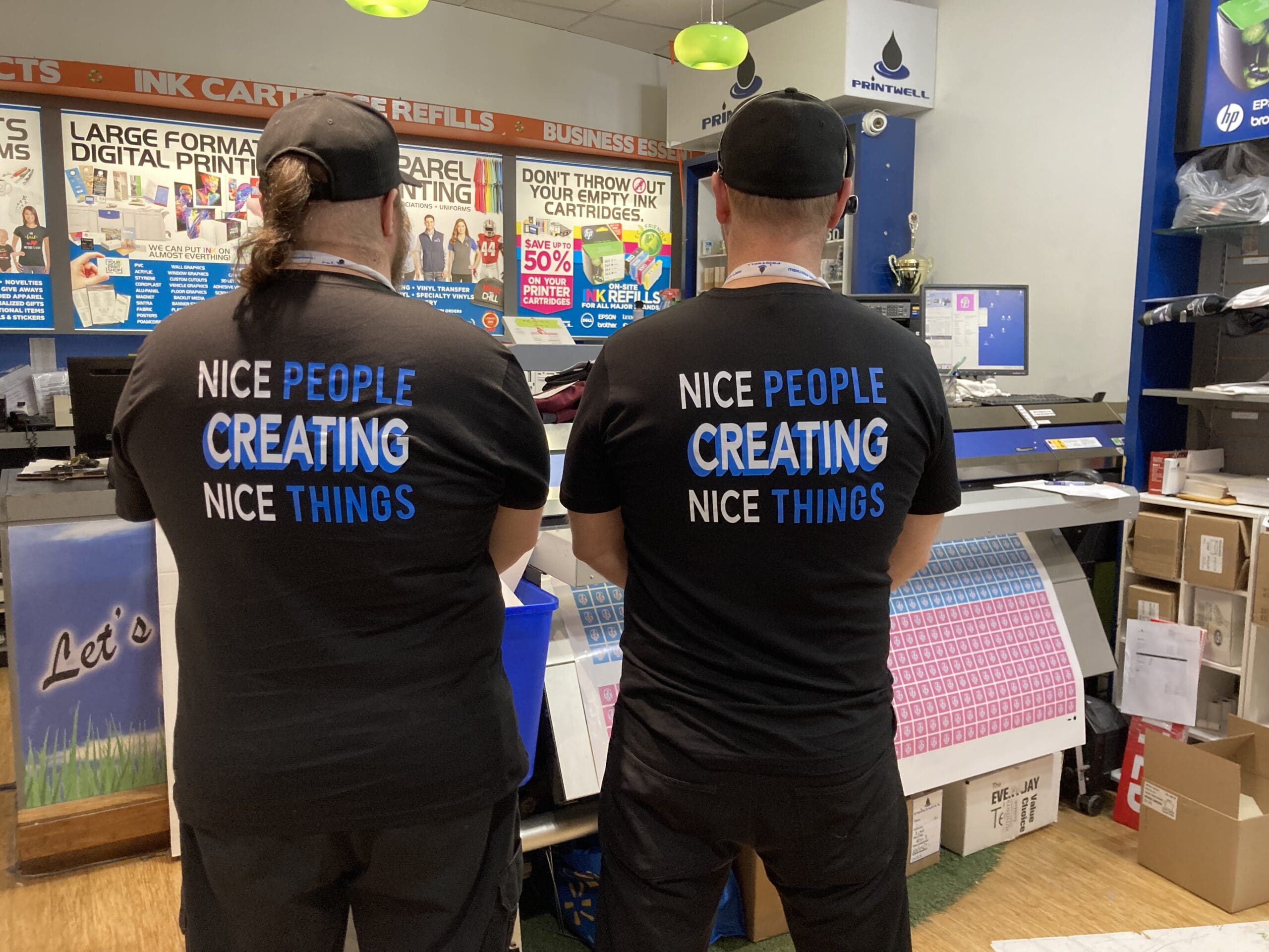 Nice People Creating Nice Things | Printwell 15 We are a printing company where nice people create nice things!