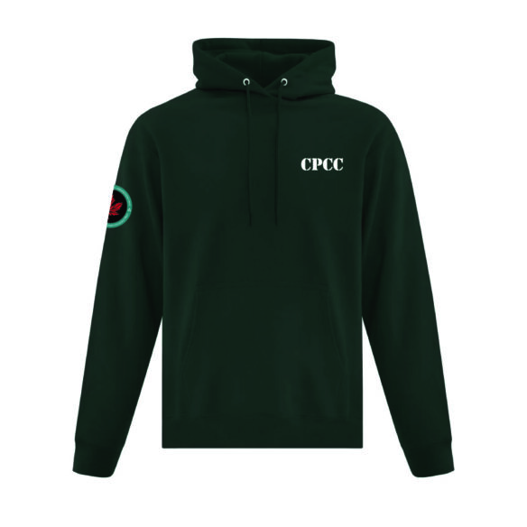 CPCC ATCF2500 EVERYDAY FLEECE HOODED SWEATSHIRT (DARK GREEN)