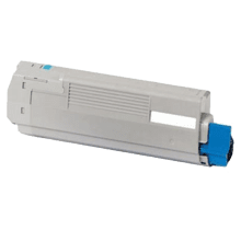 OKIDATA 43324407 Laser Toner Cartridge Cyan High Yield