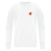 German Language School ATC1015 Youth Long Sleeve TShirt (White) - Image 3